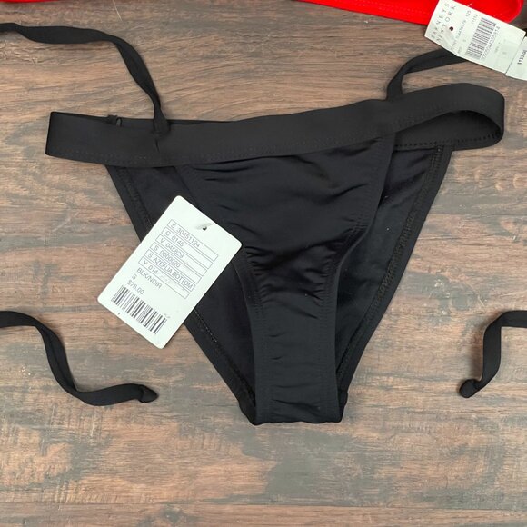 Chromat Bikini Top and Bottom NWT Black/Red Sz S NWT - Picture 6 of 11